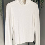 Madewell Turtleneck Ribbed Long Sleeve Tee Shirt Photo 0