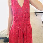 Anthropologie Anthro leifnotes red anchor sail boat dress Photo 2