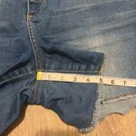 Garnet Hill  Jean Shorts Womens Size 32 Organic Cotton Stretch Denim High Rise Photo 3