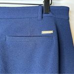 Michael Michael Kors Women’s Wide Leg Cropped Navy Blue Pants Size 14 Photo 5