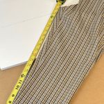 Soho Apparel  Ltd. Brown Plaid Ankle Pull On dress pants women’s Size Large Photo 6