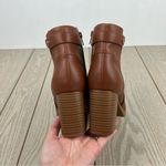 Giani Bernini Women's Trumann Memory Foam Block Heel Dress Booties 9.5M Cinnamon Photo 7