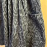 Anthropologie‎ Pilcro Ikat sleeveless denim mini sundress size XS Blue Photo 7