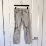 AGOLDE Sophie High Rise Crop Skinny Jeans Portland Destructed Photo 75