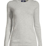 Lands' End LANDS’ END Classic CASHMERE Women's crew neck sweater Size XS Extra Small Photo 0