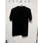 Champion CFUb)  T-shirt Adult Small Roses Spell out Black Short Sleeve‎ Women VTG Photo 7