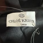 Chloe Kristyn Nicole Black Formal Party Dress Size Large Photo 5
