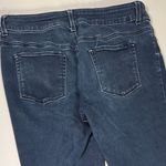 Chico's So Slimming Denim Jeans Women's Stretch Size 6 Boot Cut Dark Wash Blue Photo 9