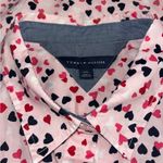 Tommy Hilfiger  All Over Heart Print Button Down Shirt Photo 6