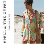 Spell Margo Hour Shirt Dress Photo 6