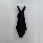 Shoshanna  Women's Standard Black‎ Tide High Neck One Piece size 8 NWT Photo 4