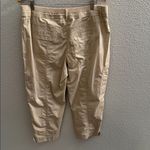 Chico's  Womens Convertible Cargo Crop Beige Pants Size 2/14 Photo 3