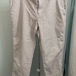 Gap girlfriend‎ khaki blue and white striped size 12 Photo 0
