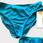 Jag jeans NEW NWT  Solid Teal Blue Bikini Swimsuit Swimwear Swim BOTTOM Small SM Photo 0