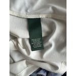 Ralph Lauren Lauren  Sz: 6 Black Blue Floral Side Ruched Stretch Dress  (b24) Photo 5