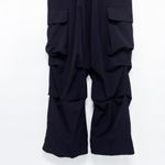 Urban Outfitters Oversized Nylon Cargo Pants Baggy Blue High Waisted Parachute Pants Joggers Photo 4