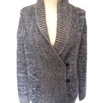 Gap Shawl Collar Cardigan Womens Sweater XS Preppy Cozy Fuzzy Cottage Heritage Photo 0