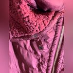 prAna Burgundy Puffer Coat Jacket M Photo 4