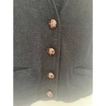 Free People  We the Free Charley Linen Vest in Black Women's sz. S Photo 4