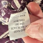 World Market Tunic Dress Boho Hippie Tassel Purple Cold Shoulder Geometric L/XL Size L Photo 10