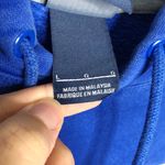 Nike Blue Logo Hoodie Sweatshirt Photo 8
