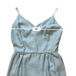 Elegant Evening Pin Up Retro Vintage Dress Light Blue Size Small Photo 8