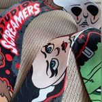 Universal Studios 2022 HHN 30 Years 30 Fears Lanyard & Studio Screamers Lanyard Black Photo 5