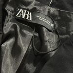 ZARA NWOT  JACKET DRESS WITH PEARL BUTTONS BLOGGERS FAV BLACK SMALL Photo 9