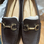 Life Stride  Riviera shock absorption dark brown flats 8.5 New in box Photo 0