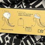 D&Y NWT Y Aztec Print Graphic 2 in 1 Beanie & Headwrap Headband Photo 3