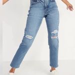 Old Navy Extra High Rise Curvy Sky Hi Straight Jeans Photo 6