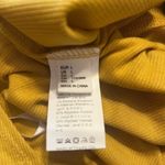 Off the shoulder long sleeve shirt size large Gold Photo 2