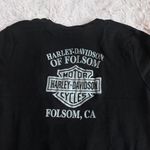 Harley Davidson Authentic Folsom California Graphic Baby Tee Photo 3