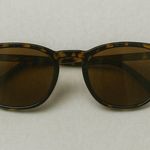 Tortoise Classic Wayfarer Sunglasses Brown Lens Unisex Photo 0