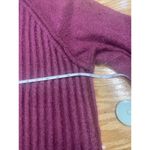 Free People Big City Knitted Turtle Neck Sweater Mulberry Garnet Small (b29.12) Photo 4
