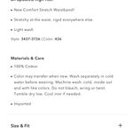 American Eagle New AE '90s Bootcut Jean size 6/ 28w comfort stretch waistband in bright blue Photo 8