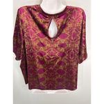 Savagexfenty Savage Fenty Women’s Psychedelic Velvet Sleep Top in‎ Dazed 1X NWT Photo 4