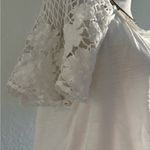 Eyeshadow  White Lace Sleeve Blouse Photo 2