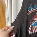 The Rolling Stones  Women's Americana Charcoal Graphic Muscle Tank Top Size XXL Photo 3