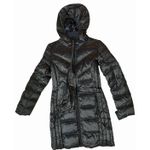 BCBGeneration Women’s Ultra Lightweight Packable Down Coat Olive XS Hoodie Photo 6