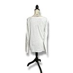 J.Crew Women's Plus Raglan Girlfriend Crewneck Long-Sleeve Blue White 3XL Photo 2