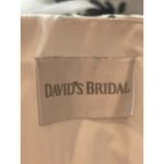 David's Bridal David’s Bridal Black White Floral Strapless Bridal Bridesmaid Party Dress 10 NWT Photo 7