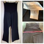 Motherhood Maternity  Womens Pants S Black Full Panel Boot Cut Comfort Minimalist Photo 1