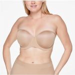 Thirdlove NWT  24/7 classic strapless bra 40D nude Photo 0