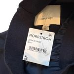 NWT, CINQ À SEPT Fern Sleeveless Mini Dress, Navy, Sz XL Blue Photo 13