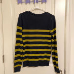 Banana Republic EUC | women’s striped crewneck sweater — small Photo 3