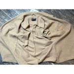 Frank And Oak  The Fluid Blazer Linen Tan Womens Size Small Cardigan Open Front Photo 4