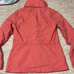 Chico's Small sz 4 0 coral jacket lined lightweight coral super cute! Photo 4