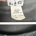 Vintage Rio Blouse Rainbow Sequin Shimmer Short Sleeve Shirt Size Small Pink Photo 5