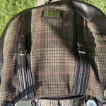 Tommy Hilfiger  Brown Plaid Leather Purse Photo 1